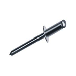 Picture of Brighton Best 184052 Aba 4-3 1/8 (.126-.187)X0.313,White Painted Aluminum / Aluminum Dome Head Blind Rivet